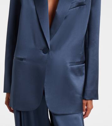 Oversize-Blazer aus Seide | The Sei