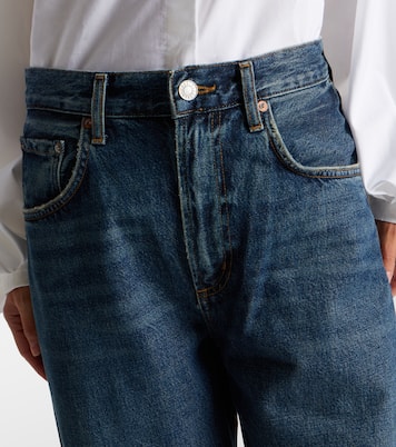Twist mid-rise wide-leg jeans | Agolde