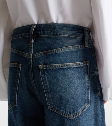 Twist mid-rise wide-leg jeans | Agolde