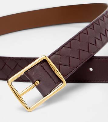 Reverso leather belt | Bottega Veneta