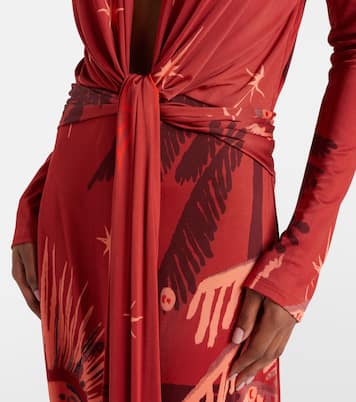 Printed midi dress | Johanna Ortiz