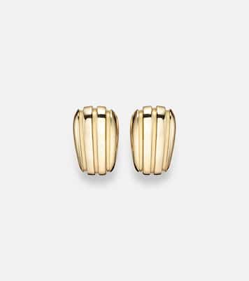 Orla Armour 18kt gold earrings | Pamela Zamore