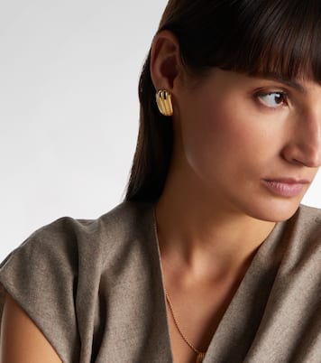 Orla Armour 18kt gold earrings | Pamela Zamore