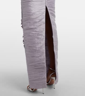 Marisol appliqué taffeta gown | Marmar Halim