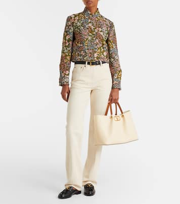 Tote Bag VLogo Medium aus Leder | Valentino Garavani