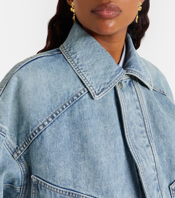 Denim blouson jacket | Saint Laurent