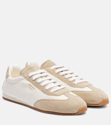 Zapatillas de piel con ante | Prada