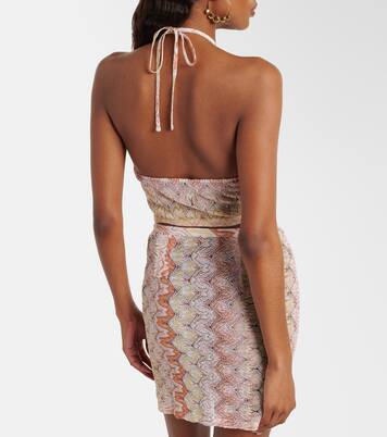 Lamé crop top | Missoni