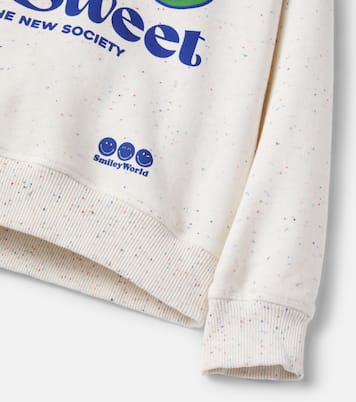 Felpa SmileyWorld® in jersey di misto cotone | The New Society