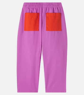 Bobo Choses colorblocked cotton pants | Bobo Choses