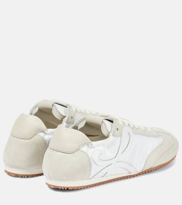 Ballet Runner皮革与绒面革运动鞋 | Loewe