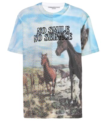 T-shirt a stampa in cotone | Stella McCartney
