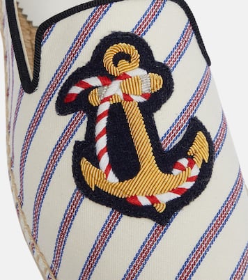 Espadrillas Loudmer in canvas a righe | Christian Louboutin