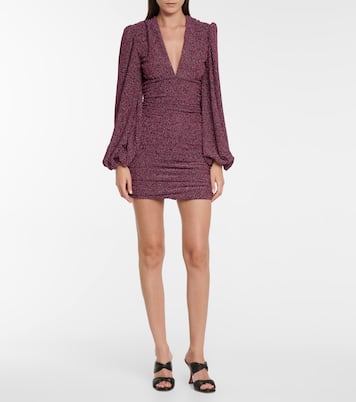 Vestido corto Bam Bam de punto | Rebecca Vallance