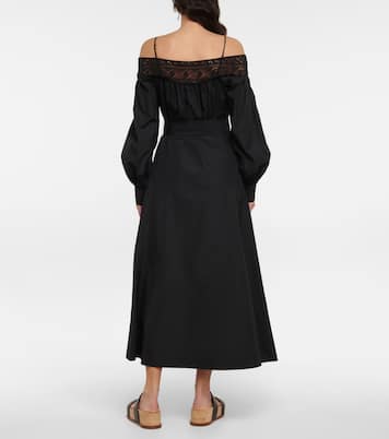 Midikleid Elias aus Baumwolle | Gabriela Hearst