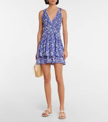Mae floral minidress | Poupette St Barth