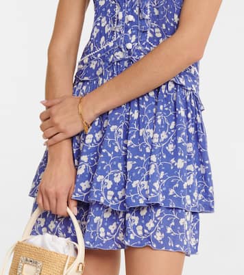 Mae floral minidress | Poupette St Barth