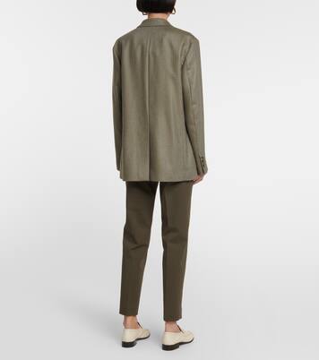 Cashmere and alpaca wool blazer | Loro Piana