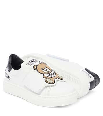 Leather sneakers | Moschino Kids