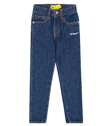 Jeans slim con stampa | Off-White Kids