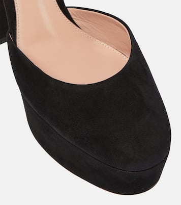 Pumps Holly D’orsay in suede | Gianvito Rossi
