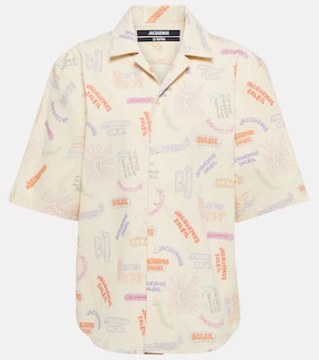 Hemd La Chemise Aouro aus Canvas | Jacquemus