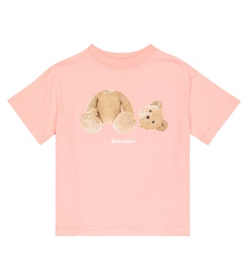 Camiseta de algodón estampada | Palm Angels Kids