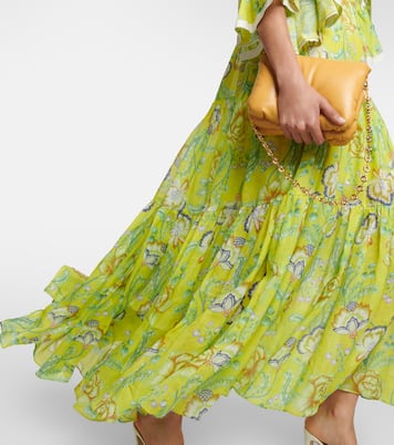 Floral ramie maxi dress | Dorothee Schumacher
