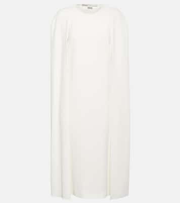 Cape midi dress | Stella McCartney