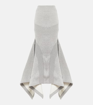 Jupe longue en coton | The Attico