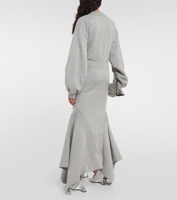 Jupe longue en coton | The Attico