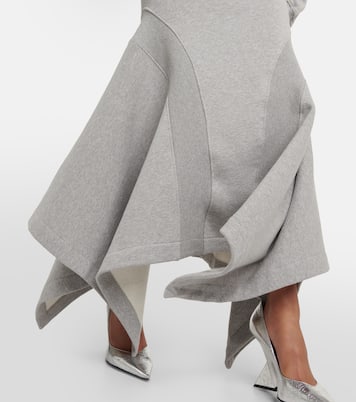Jupe longue en coton | The Attico