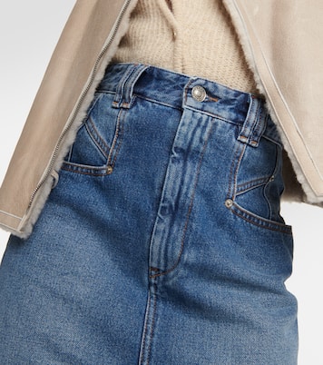 Falda midi Dipoma en denim | Isabel Marant