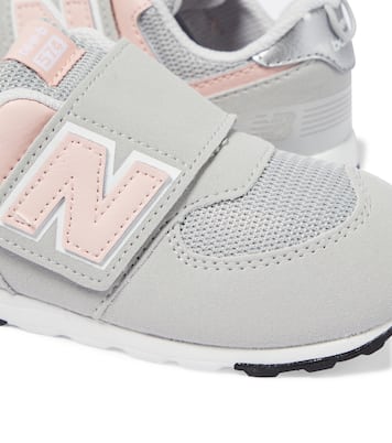 574 Hook and Loop leather sneakers | New Balance Kids