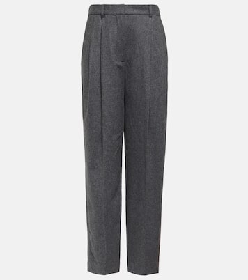Gerade Hose aus einem Wollgemisch | Toteme