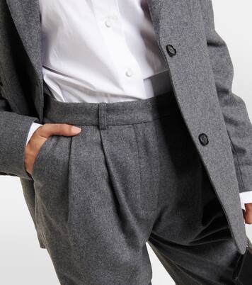 Gerade Hose aus einem Wollgemisch | Toteme