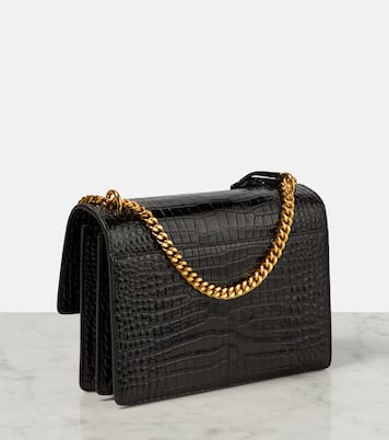 Borsa Sunset Medium in pelle stampata | Saint Laurent