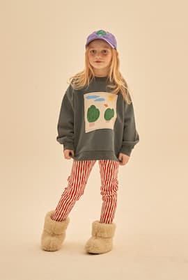 Sudadera Way Home en jersey de algodón | Jellymallow