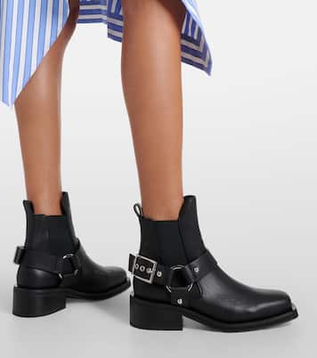 Chelsea Boots aus Lederimitat | Ganni
