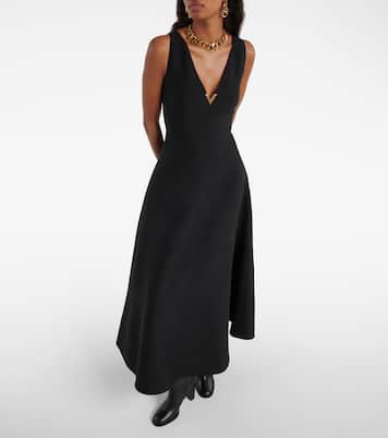 Abito midi in Crêpe Couture | Valentino