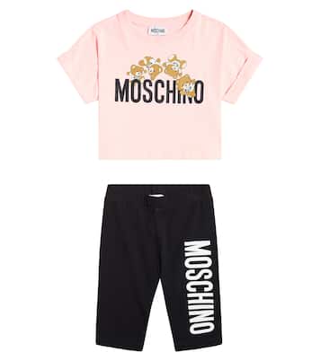 Set aus T-Shirt und Shorts | Moschino Kids