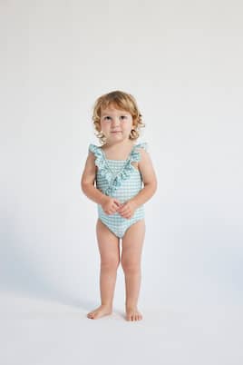 Baby Badeanzug Vichy | Bobo Choses