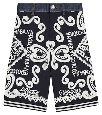 Bermuda-Shorts aus einem Baumwollgemisch | Dolce&Gabbana Kids