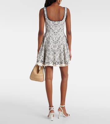 Airlie printed linen minidress | Alémais