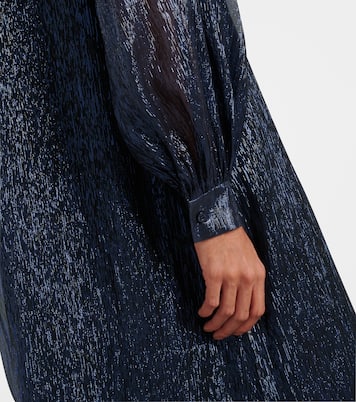 Caftano in mousseline con cristalli | Oscar de la Renta