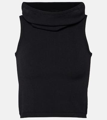 Top raccourci à capuche | Alaïa