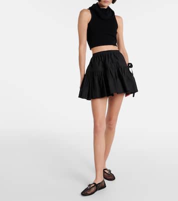 Top raccourci à capuche | Alaïa