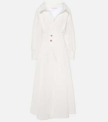 Robe midi Isabela en coton mélangé | Altuzarra