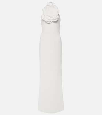 Bridal Odetta floral-appliqué gown | Rebecca Vallance