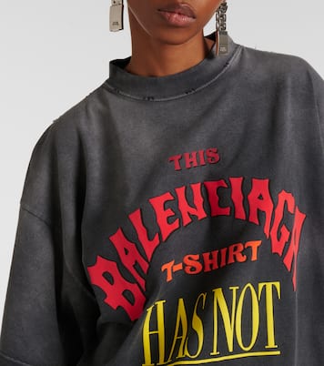 T-shirt Not Been Done in jersey di cotone | Balenciaga